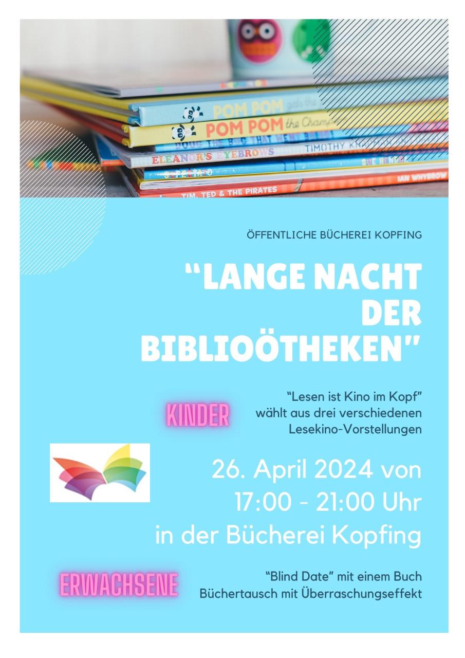 Lange Nacht der BibliOÖtheken