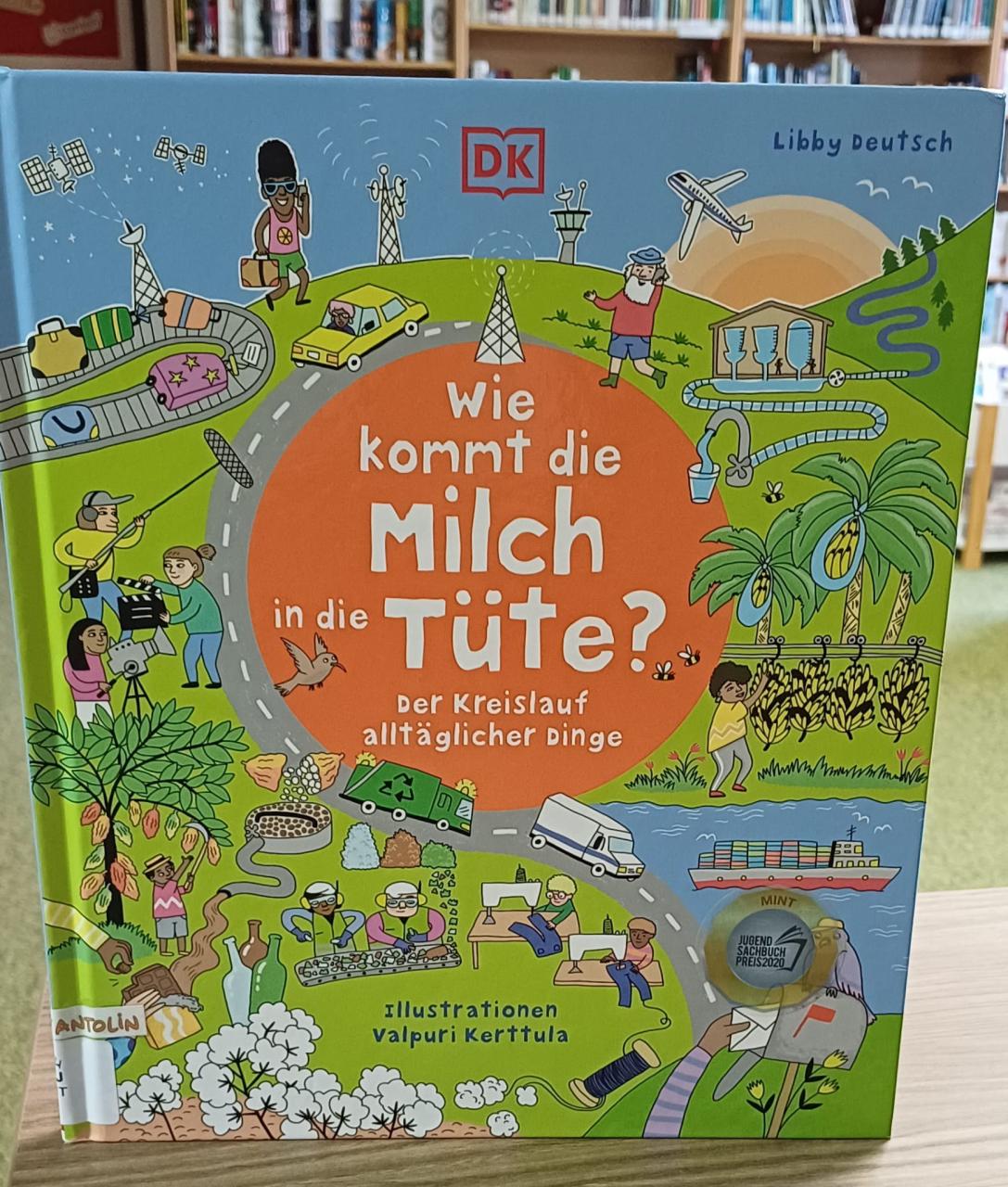 Buch Wie kommt die Milch in die Tüte
