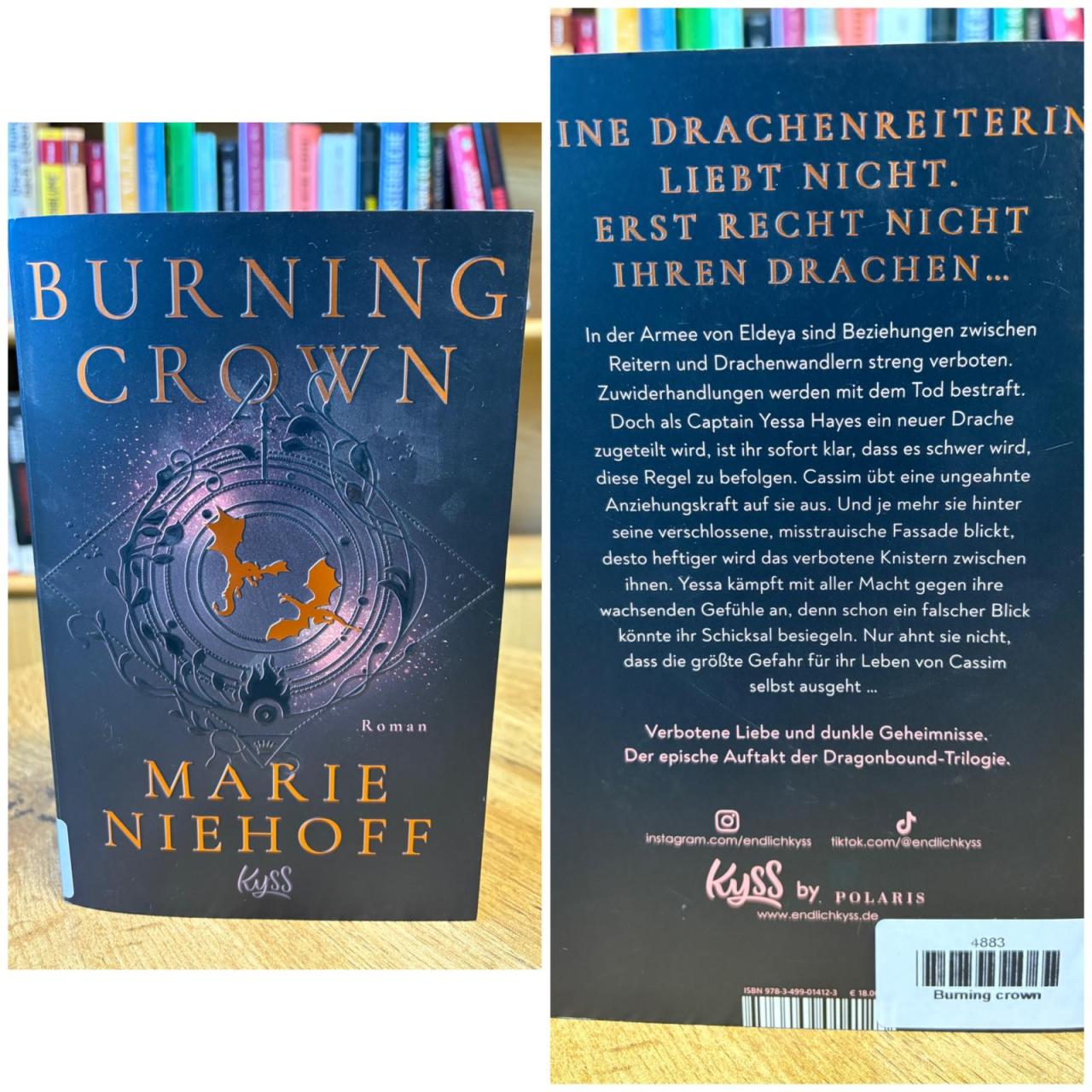 Buch Burning Crown