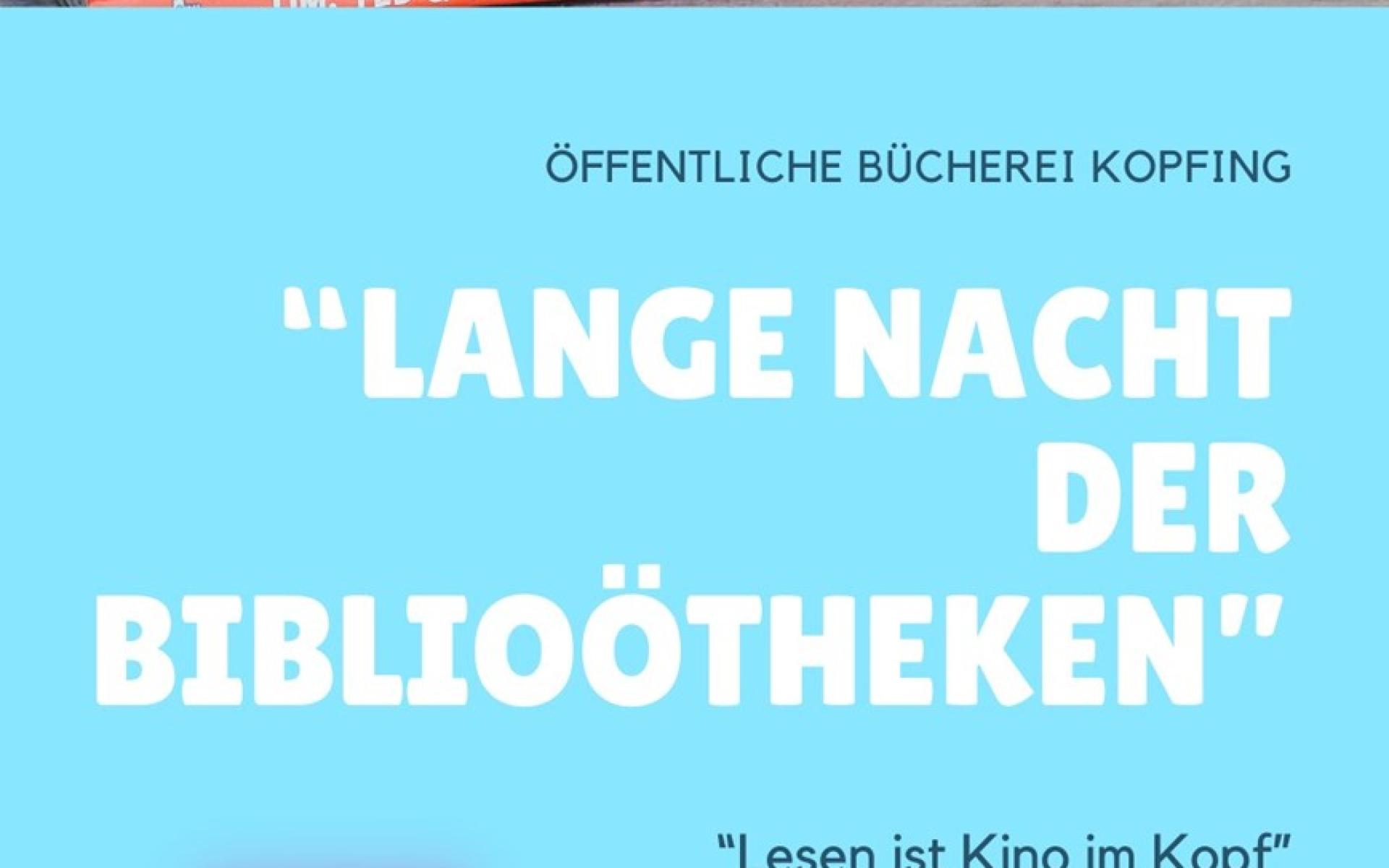 Lange Nacht der BibliOÖtheken