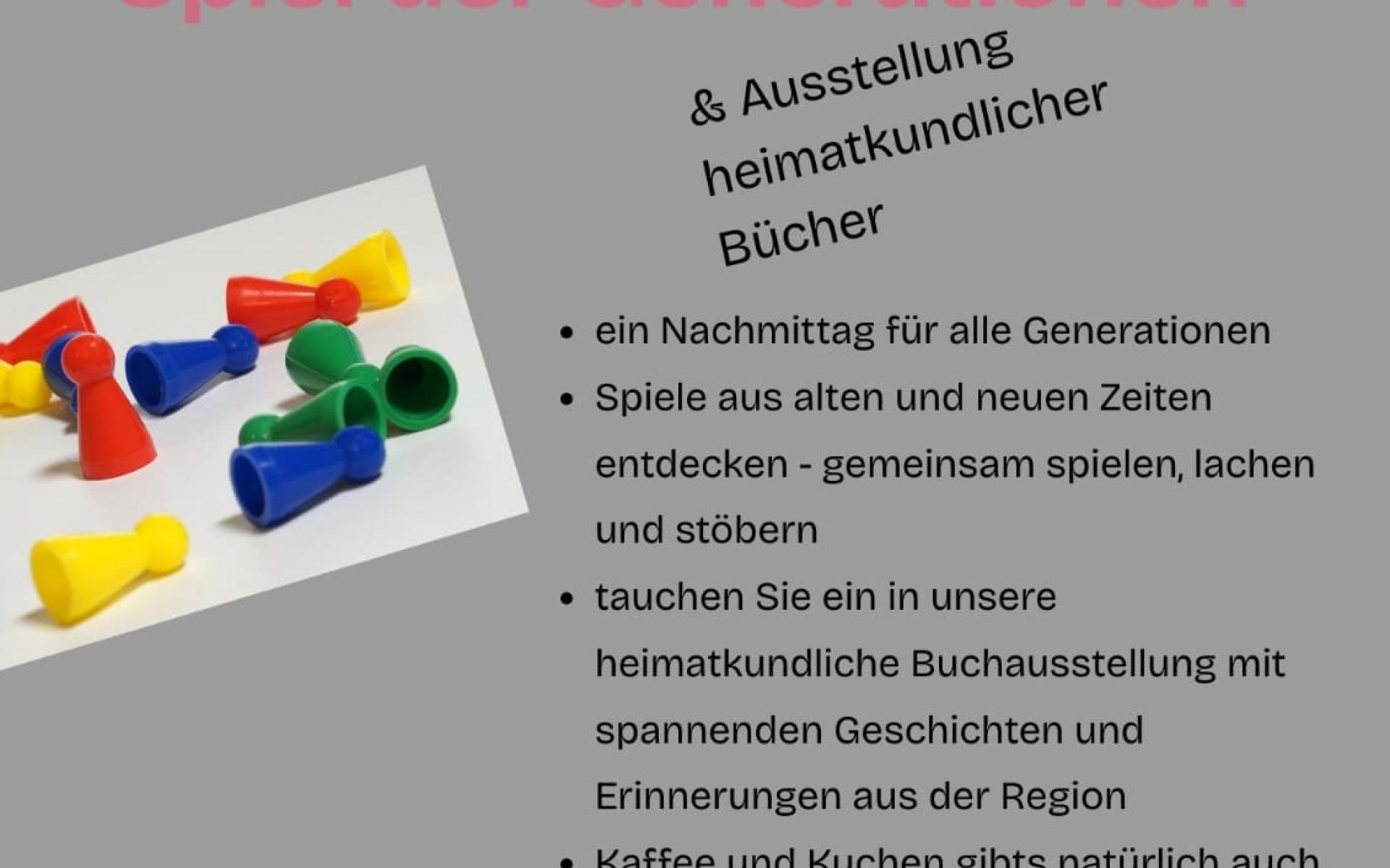 Flyer Spiel der Generationen