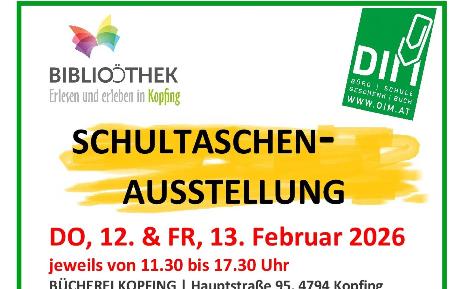 Schultaschenausstellung