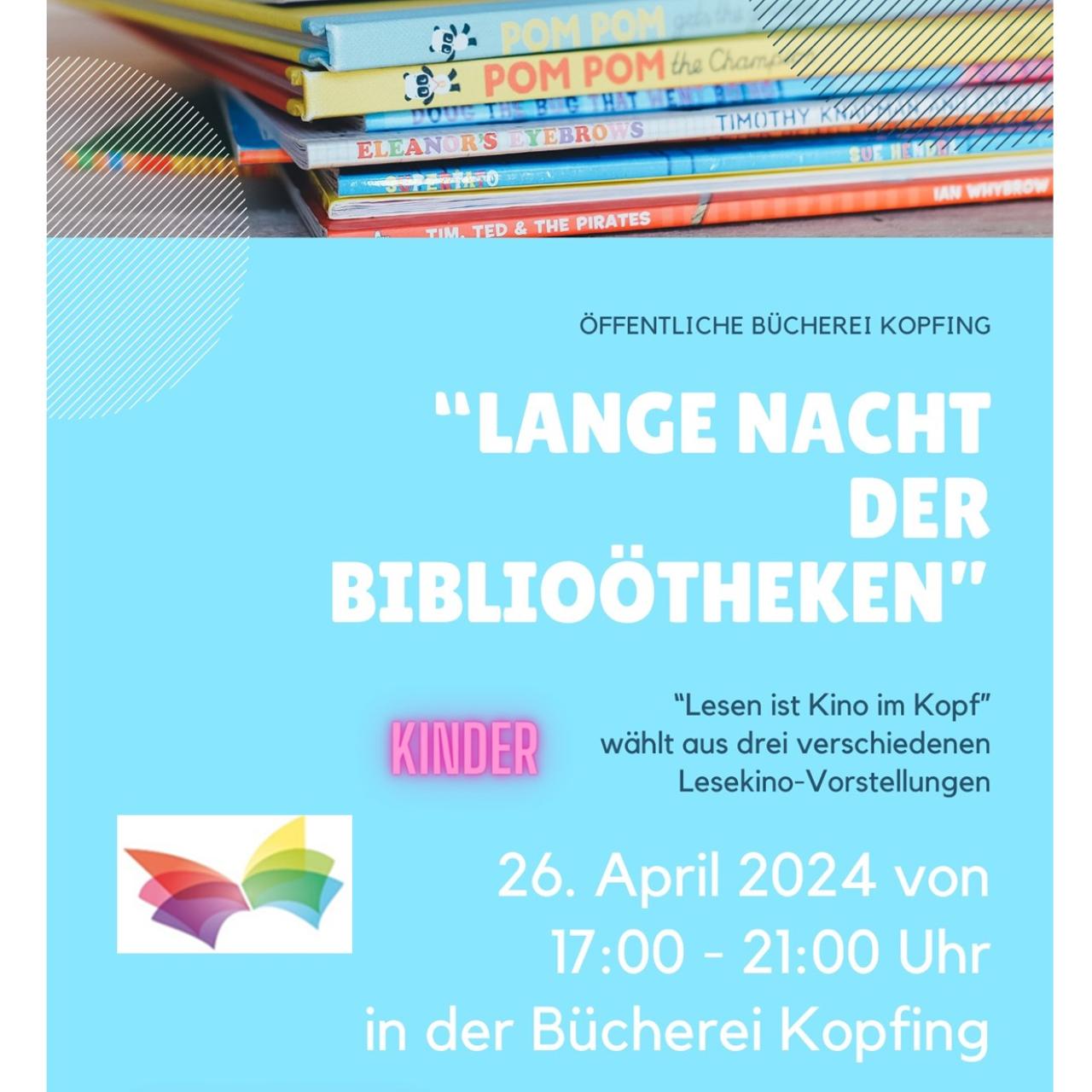 Lange Nacht der BibliOÖtheken