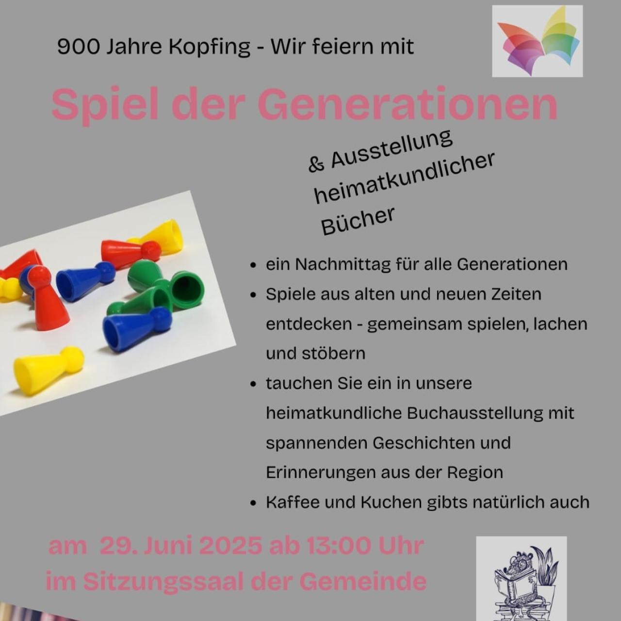 Flyer Spiel der Generationen